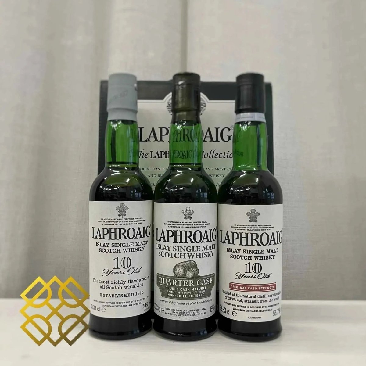 Laphroaig - The Laphroaig Collection Box Set (3 x 333ml) (分現金/信用卡價) - Scotch Whisky