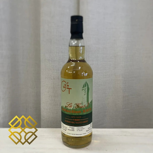 Le Gus't Blended Malt (Burnside)- 30YO, 1989/2020, #1852, Selection XXIV, Fino Butt, 56.8% (WF91) (分現金/信用卡價) - Scotch Whisky