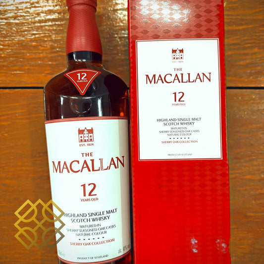 麥卡倫 (Macallan) 12 Years Old, Sherry Oak, 40% - 蘇格蘭威士忌