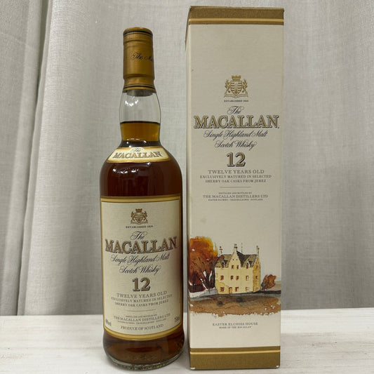 Macallan - 12YO, Late 90s - Early 00s bottled, Sherry Oak Casks, 40%, 750ml (分現金/信用卡價) - 蘇格蘭威士忌
