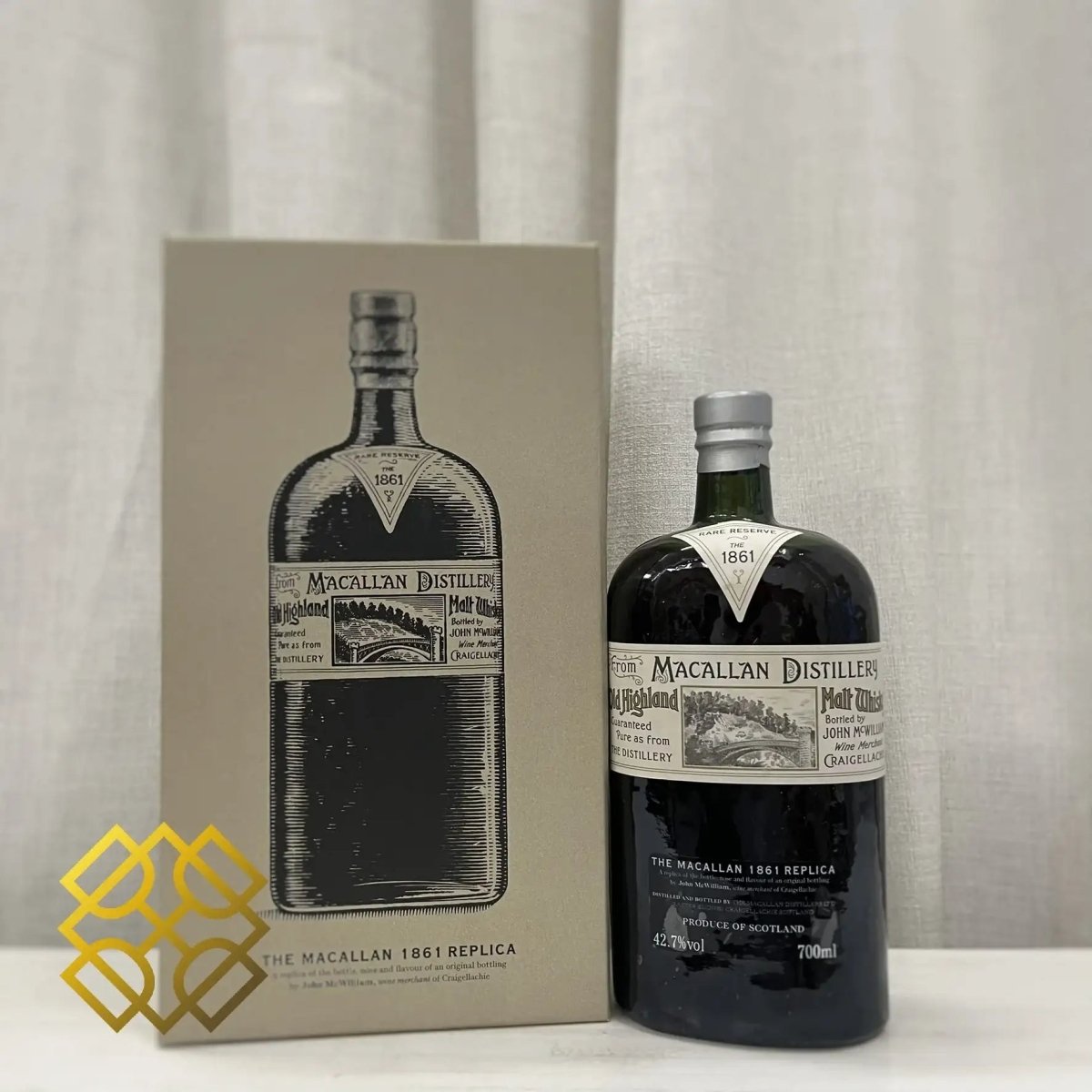 Macallan - 2002, The Macallan 1861 Replica, 42.7% (WB88.17) (分現金/信用卡價) - Scotch Whisky