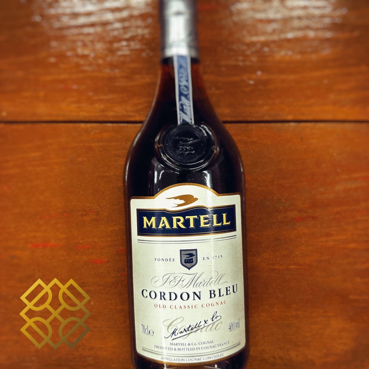Martell Cordon Bleu, 1990 - 2010 version, 40% - Cognac