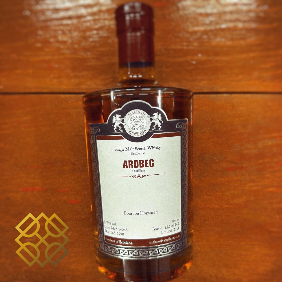 MoS Ardbeg - ~16YO, 1998/2014, MoS14048, 57.9% (WB89.18) (分現金/信用卡價) - 蘇格蘭威士忌