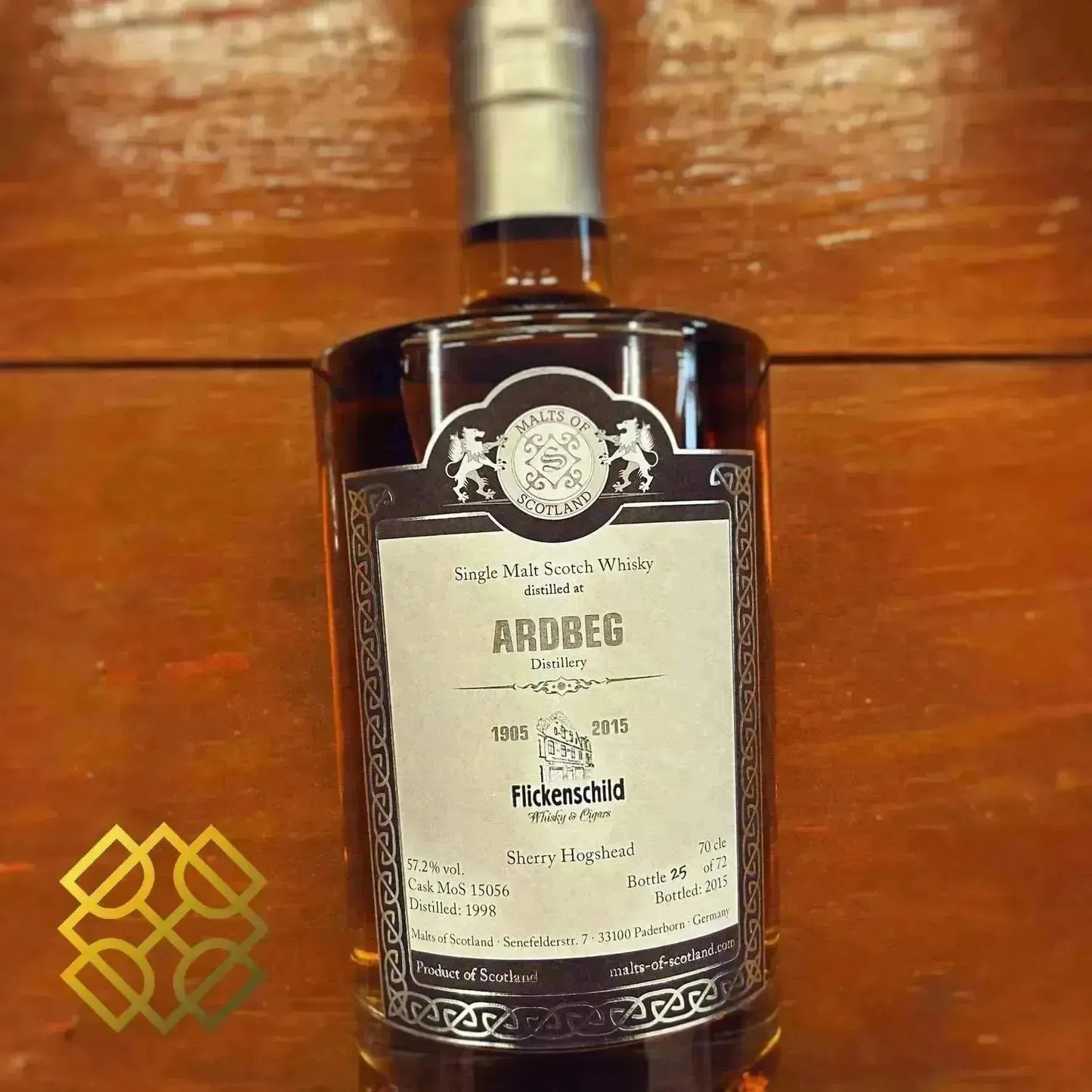 MoS Ardbeg - ~17YO, 1998/2015, #MoS 15056, Sherry Hogshead, 57.2% (WB87.79) (分現金/信用卡價) - Scotch Whisky