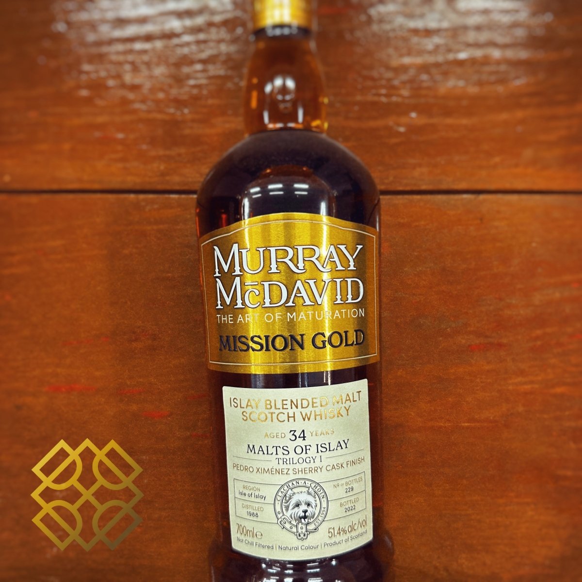Murray McDavid - 34YO Islay Blended Malt, PX Sherry Finish, Trilogy I, 51.4% (WB87.44) (分現金/信用卡價) - 蘇格蘭威士忌