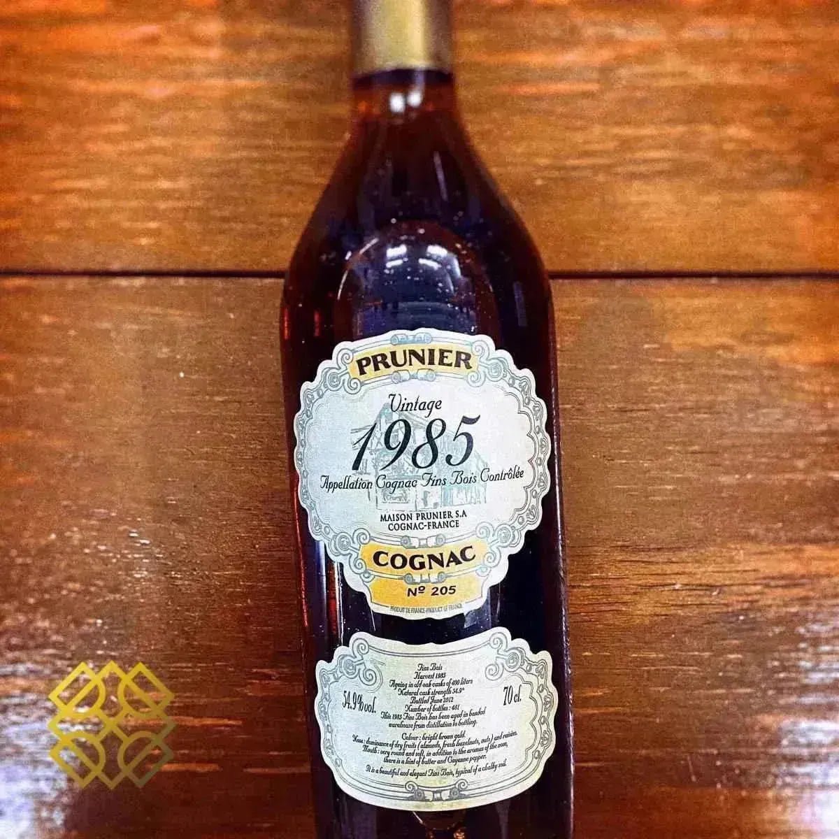 Prunier - 27YO, 1985/2012, Fins Bois , 54.9% - Cognac