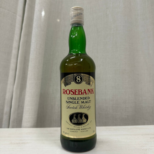Rosebank - 8YO, 1980s, Unblended Single Malt, 40%, 750ml (分現金/信用卡價) - 蘇格蘭威士忌
