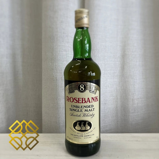 Rosebank - 8YO, 1980s, Unblended Single Malt, 40%, 750ml (分現金/信用卡價) - Scotch Whisky