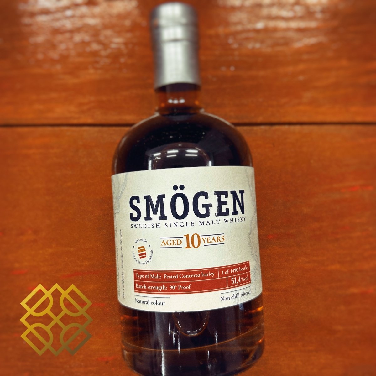 Smögen 10YO, Oloroso Sherry Hogshead, 51.4% - 瑞典威士忌