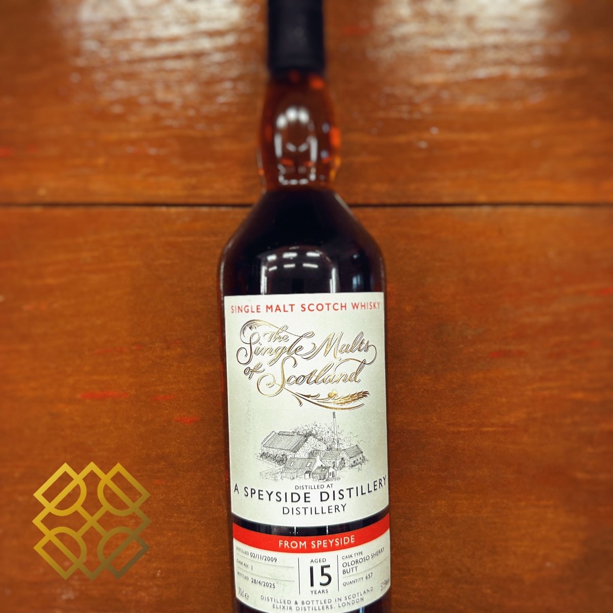 SMoS Speyside 15YO 2009/2025, 1, 57.5% (WB88.71) - 蘇格蘭威士忌