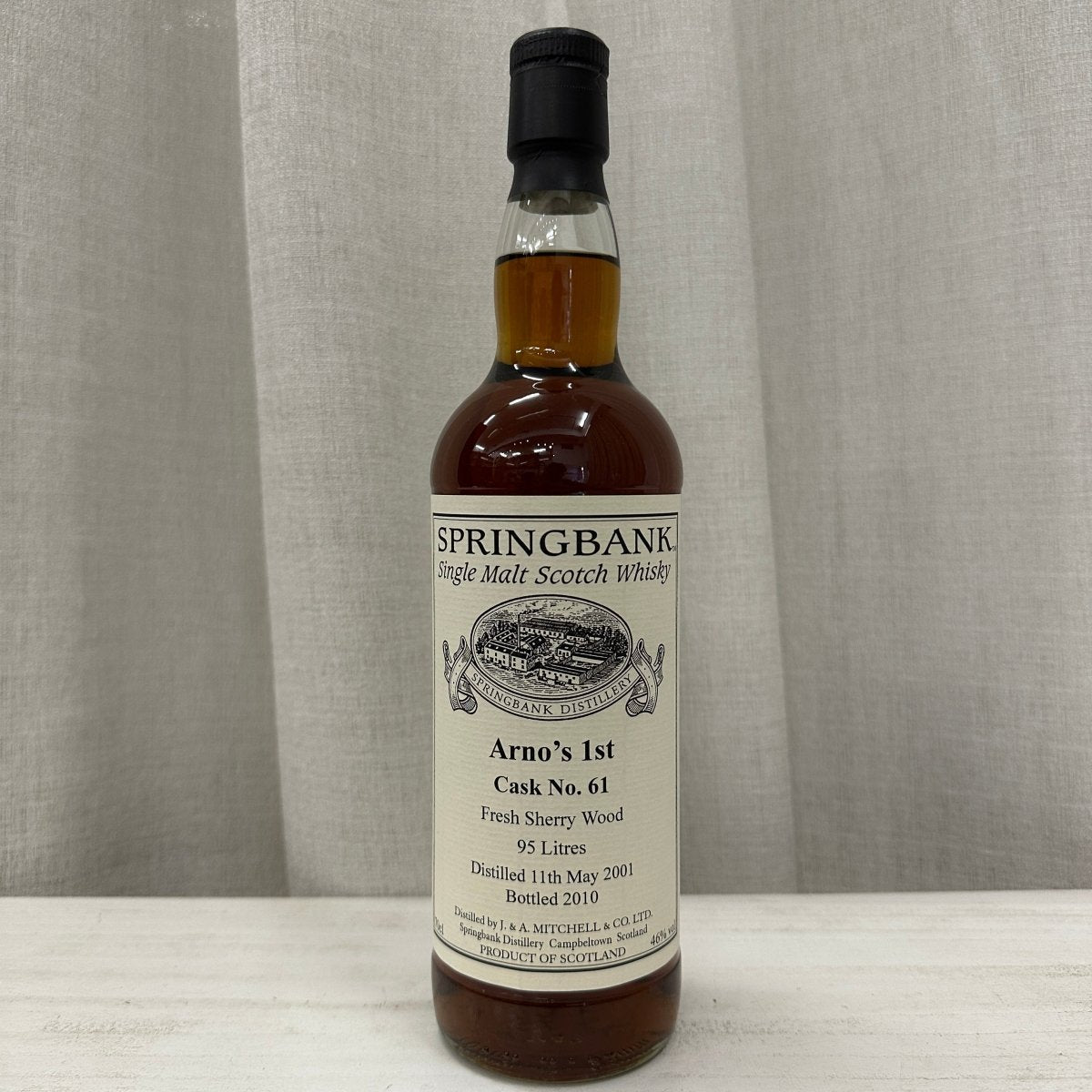 Springbank 2001/2010, 61, Fresh Sherry Wood, 46% (分現金/信用卡價) - 蘇格蘭威士忌