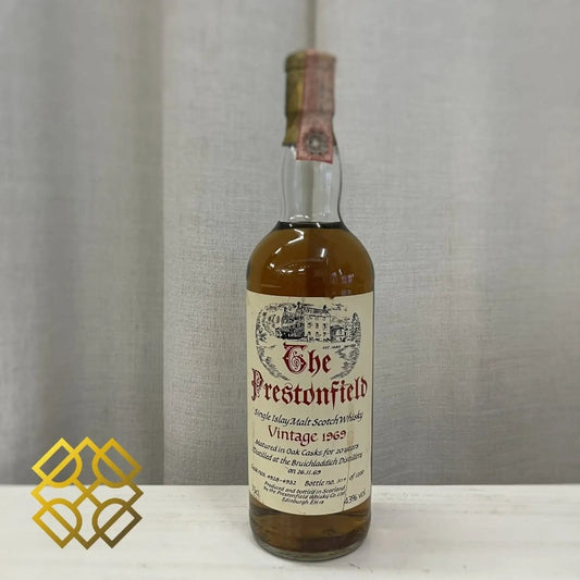 SV Bruichladdich - 20YO, 1969/1990, The Prestonfield, #4928-32, 43%, 750ml (分現金/信用卡價) - Scotch Whisky
