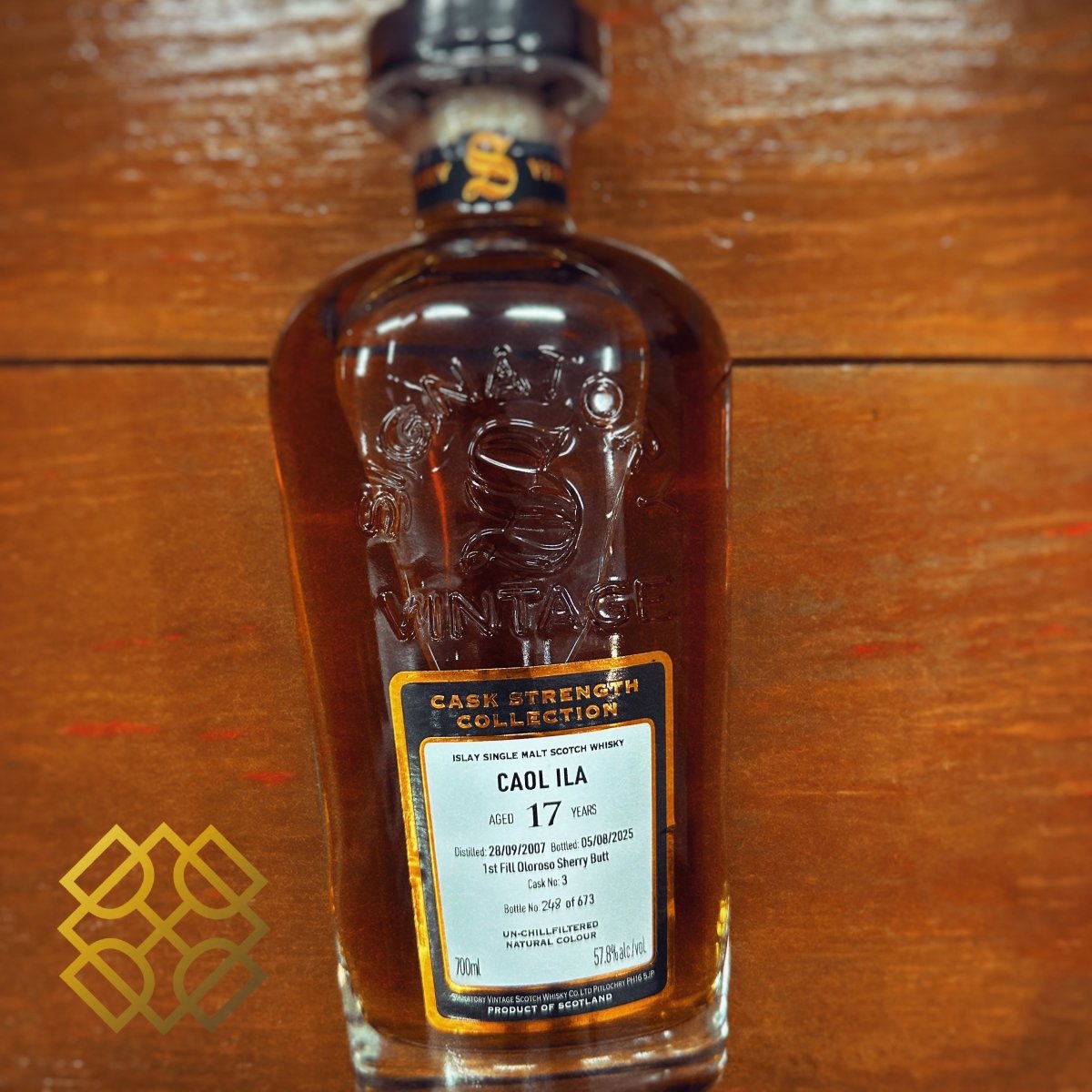 SV Caol Ila - 17YO, 2007/2025, 3, 57.8% - 蘇格蘭威士忌