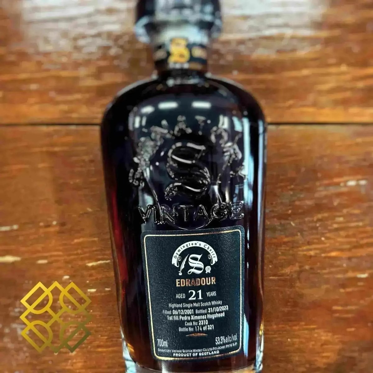 SV Edradour - 21YO, 2001/2023, #2310, Symington's Choice, 53.3% - Scotch Whisky