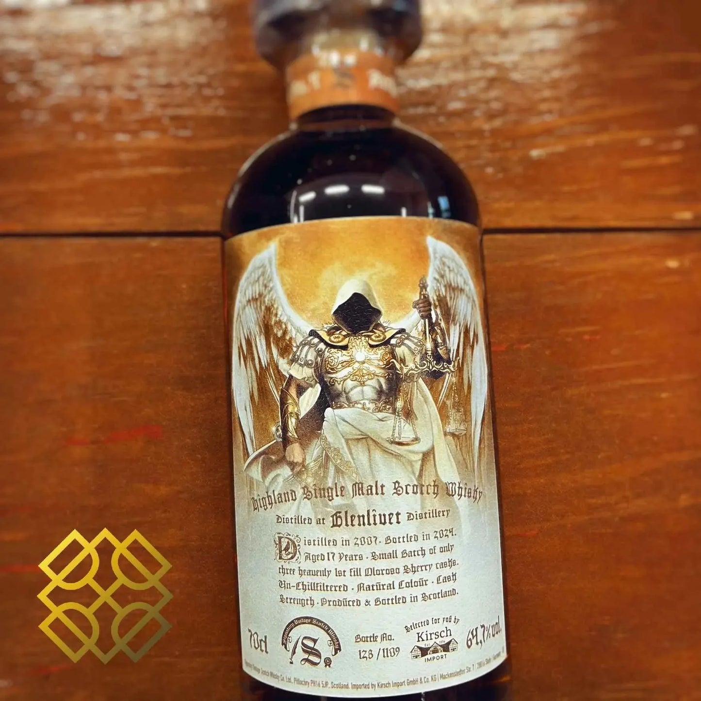 SV Glenlivet - 17YO, 2007/2024, Archangel No. 4, 1st Fill Oloroso Sherry Butt, 64.7% (WB88.05) - Scotch Whisky