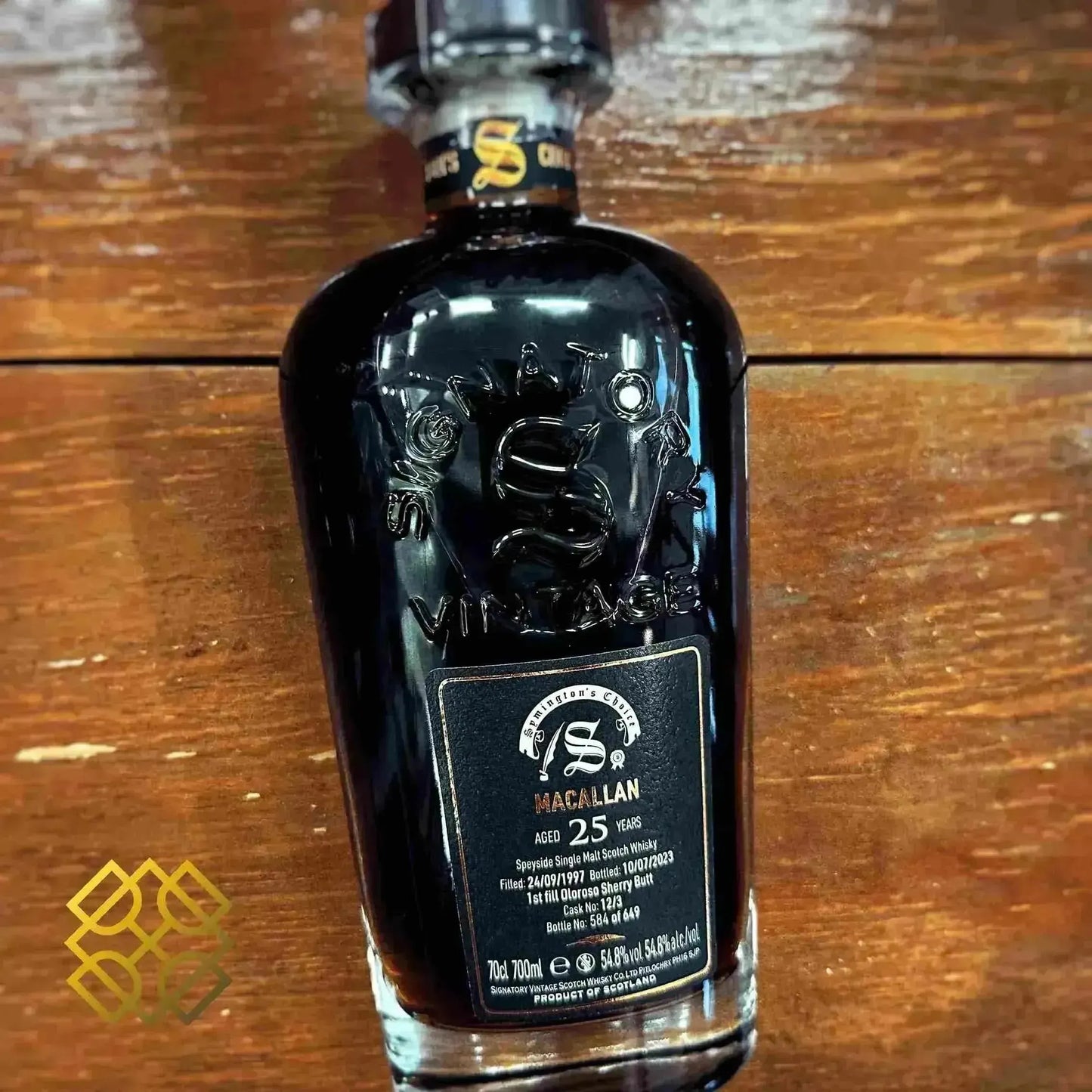 SV Macallan - 25YO, 1997/2023, #12/3, Symington's Choice, 54.8% (分現金/信用卡價) - Scotch Whisky