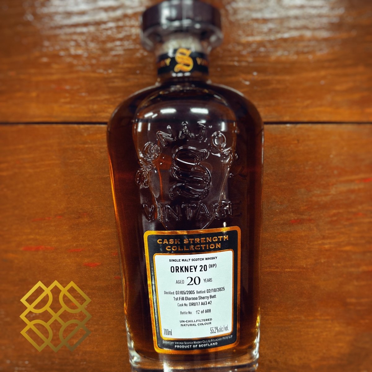 SV Orkney (Highland Park) - 20YO, 2005/2025, DRU17 A63 2, 55.2% - 蘇格蘭威士忌