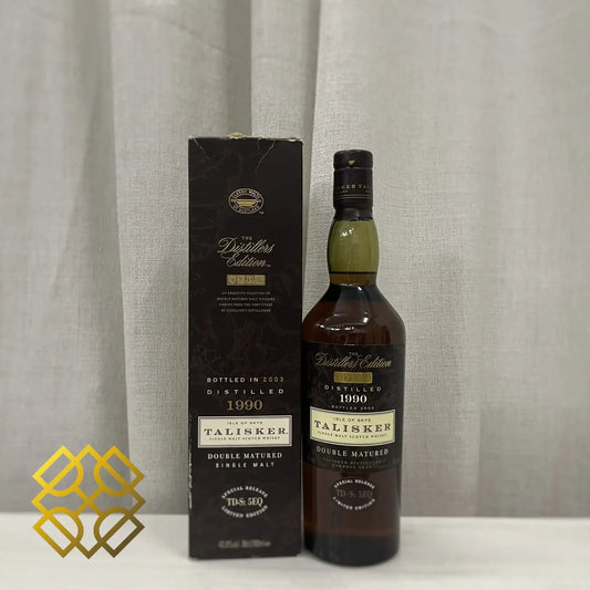 Talisker - 1990/2003, The Distillers Edition, TD-S: 5EQ, 45.8% (WB87.65) (分現金/信用卡價) - Scotch Whisky