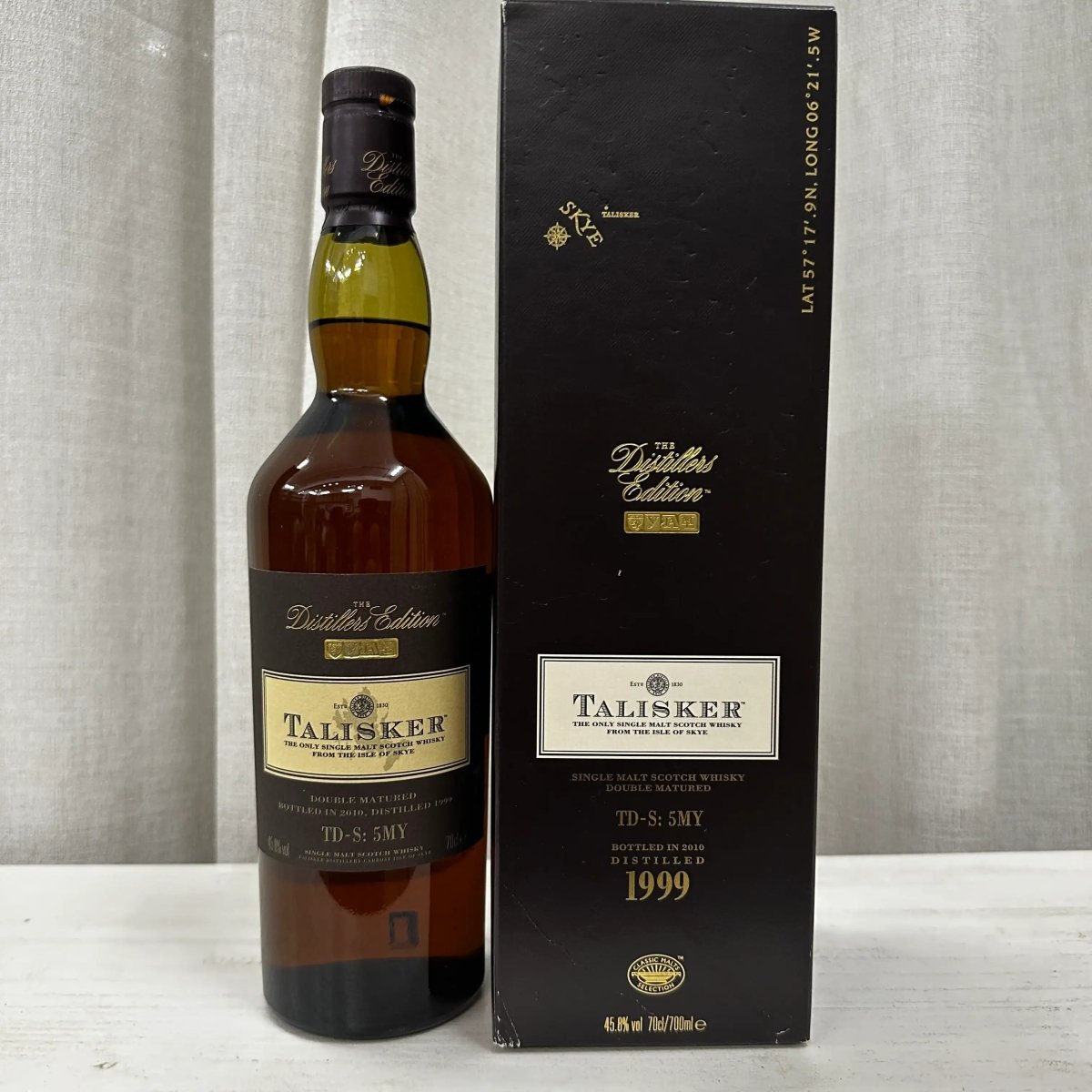 Talisker - 1999/2010, The Distillers Edition, #TD-S: 5MY, 45.8% (WB87.98) (分現金/信用卡價) - Scotch Whisky