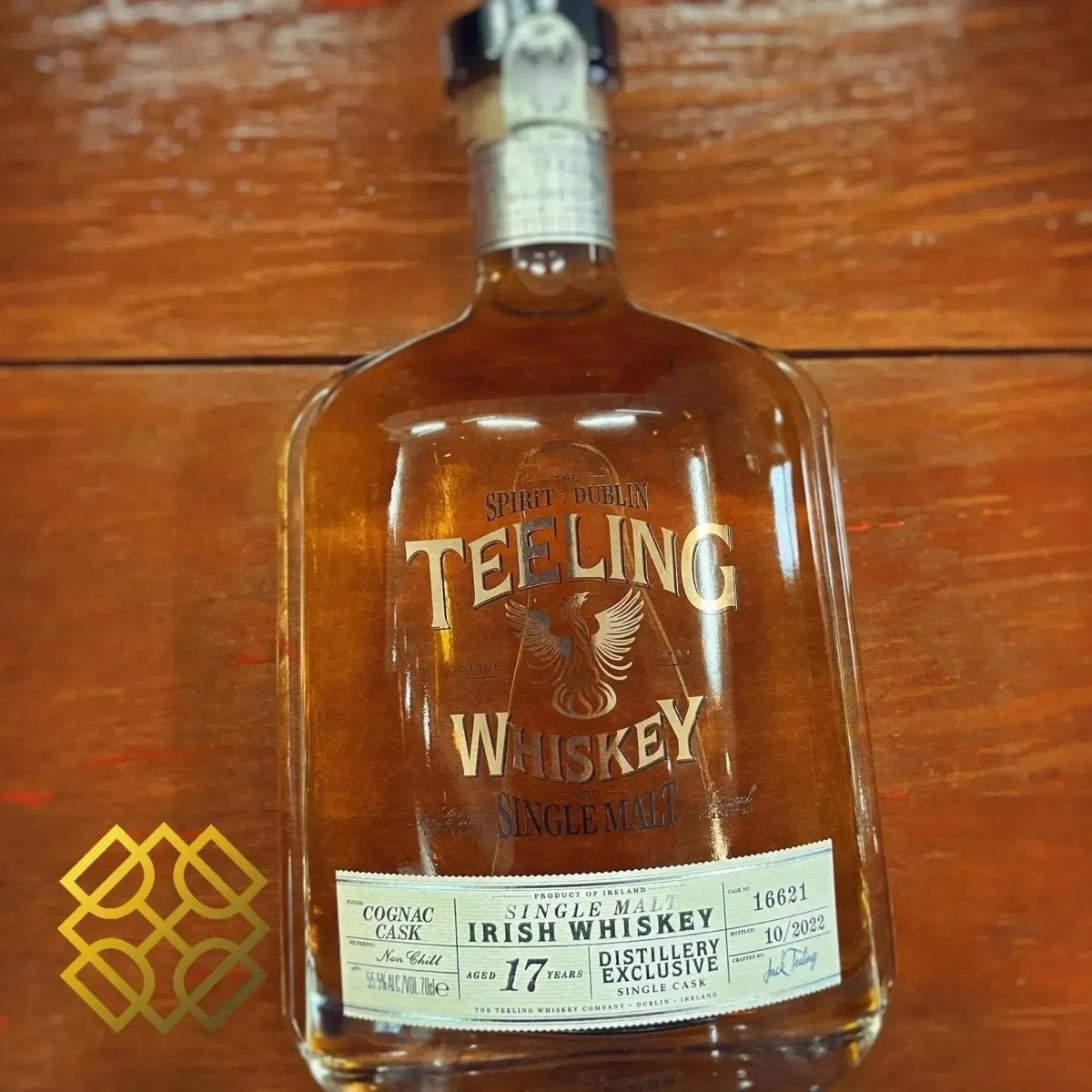 Teeling - 17YO, 2022, #16621, Distillery Exclusive, Cognac Cask, 55.5% (分現金/信用卡價) - Irish Whiskey