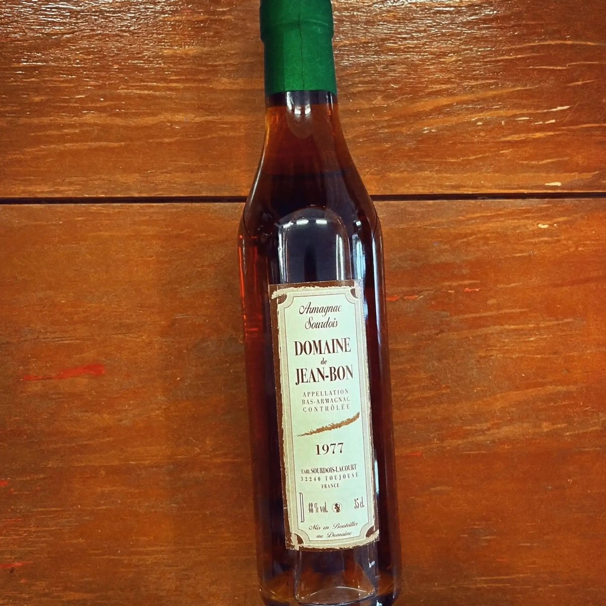 The Caskhound Domaine de Jean-Bon - 1977, Sourdois, 47.6%, 350ml - Armagnac