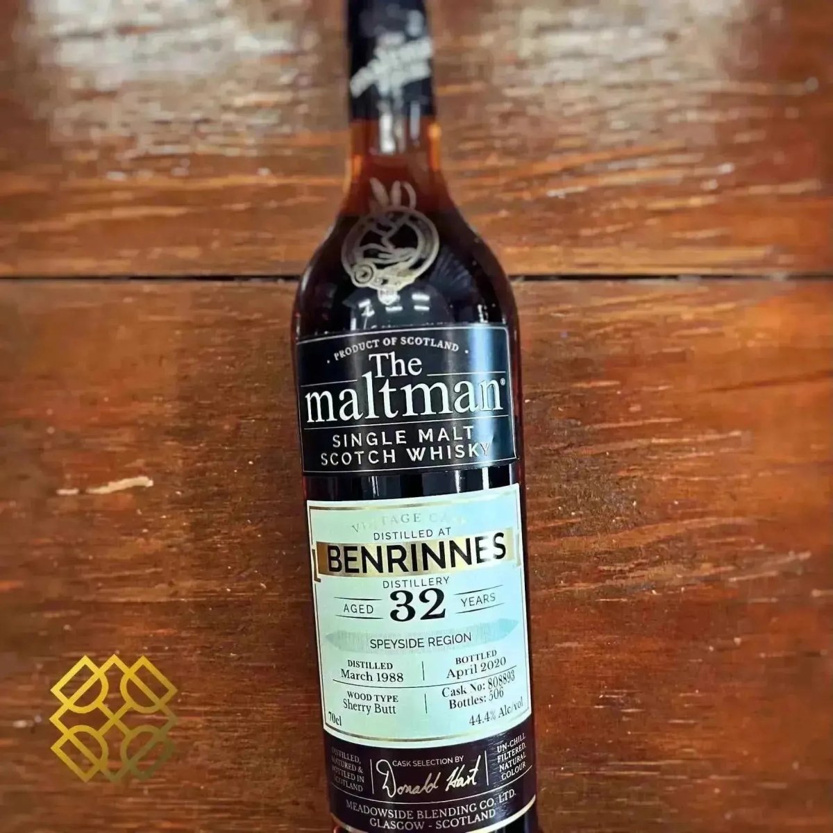The Maltman Benrinnes - 32YO, 1988/2020, #808893, 44.4% (分現金/信用卡價) - Scotch Whisky