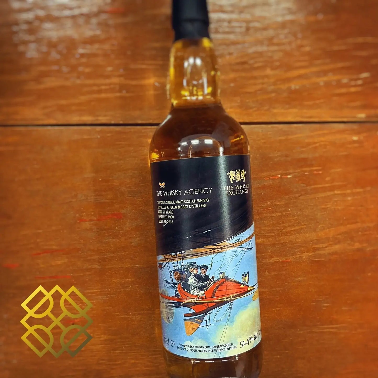 The Whisky Agency Glen Moray - 28YO, 1990/2018, TWE Exclusive, 51.4% (WF89) (分現金/信用卡價) - Scotch Whisky