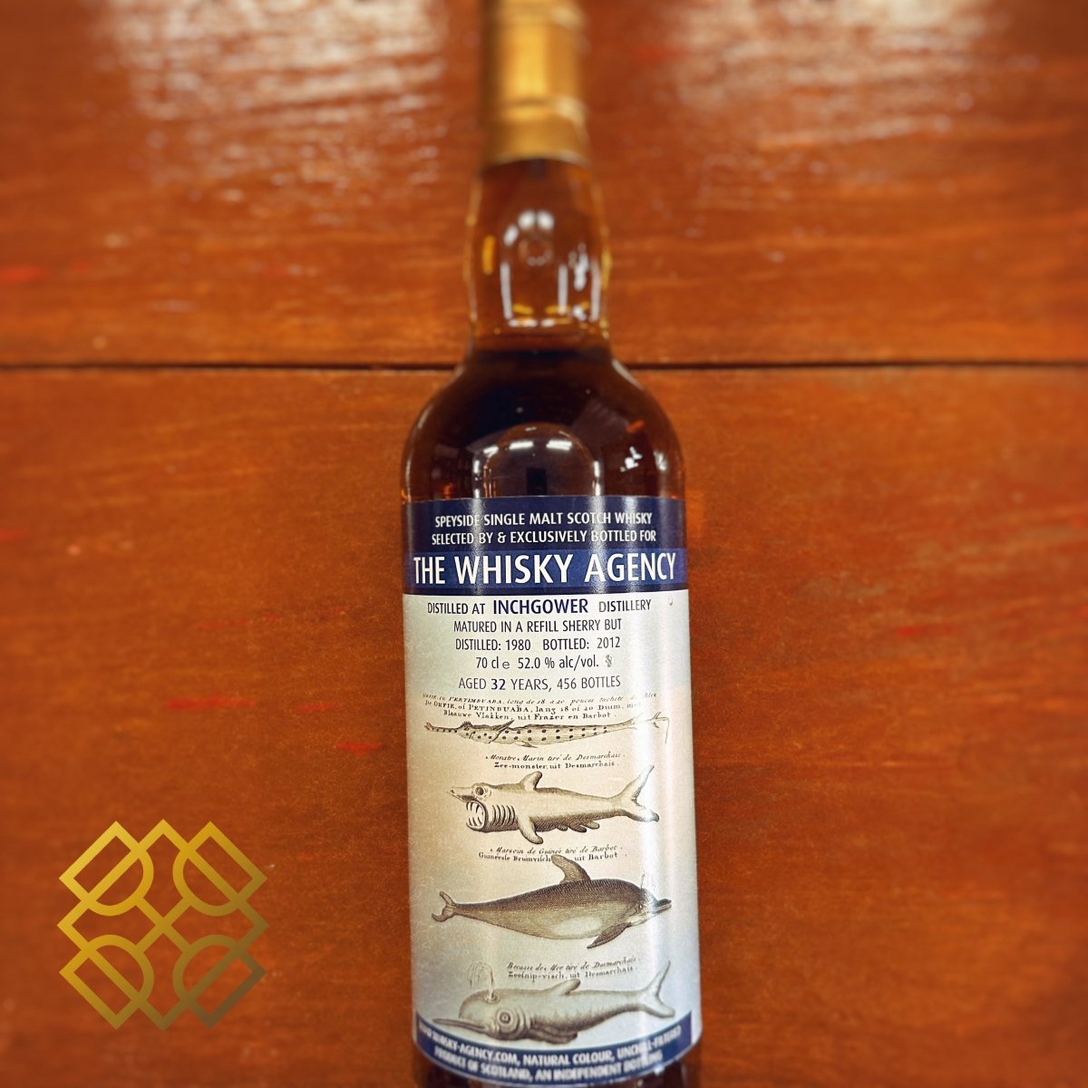 The Whisky Agency Inchgower 32YO, 1980/2012, Sea Life, 52% (分現金/信用卡價) - 蘇格蘭威士忌