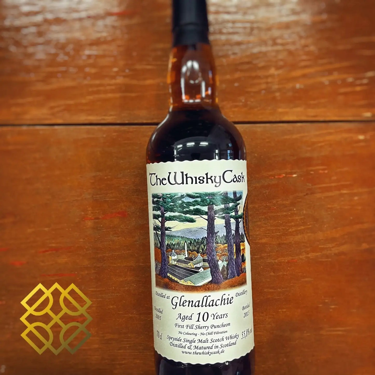The Whisky Cask Glenallachie - 10YO, 2005/2015, 10 Years Anniversary, 1st Fill Sherry Puncheon, 55.8% (WB87.26) (分現金/信用卡價) - Scotch Whisky