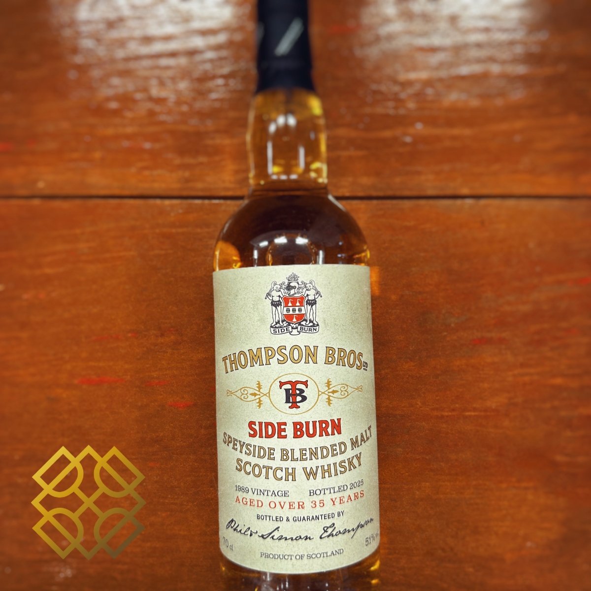 Thompson Bros. Sideburn (Balvenie) 35YO, 1989/2025, 51% (WB90.96) (分現金/信用卡價) - 蘇格蘭威士忌