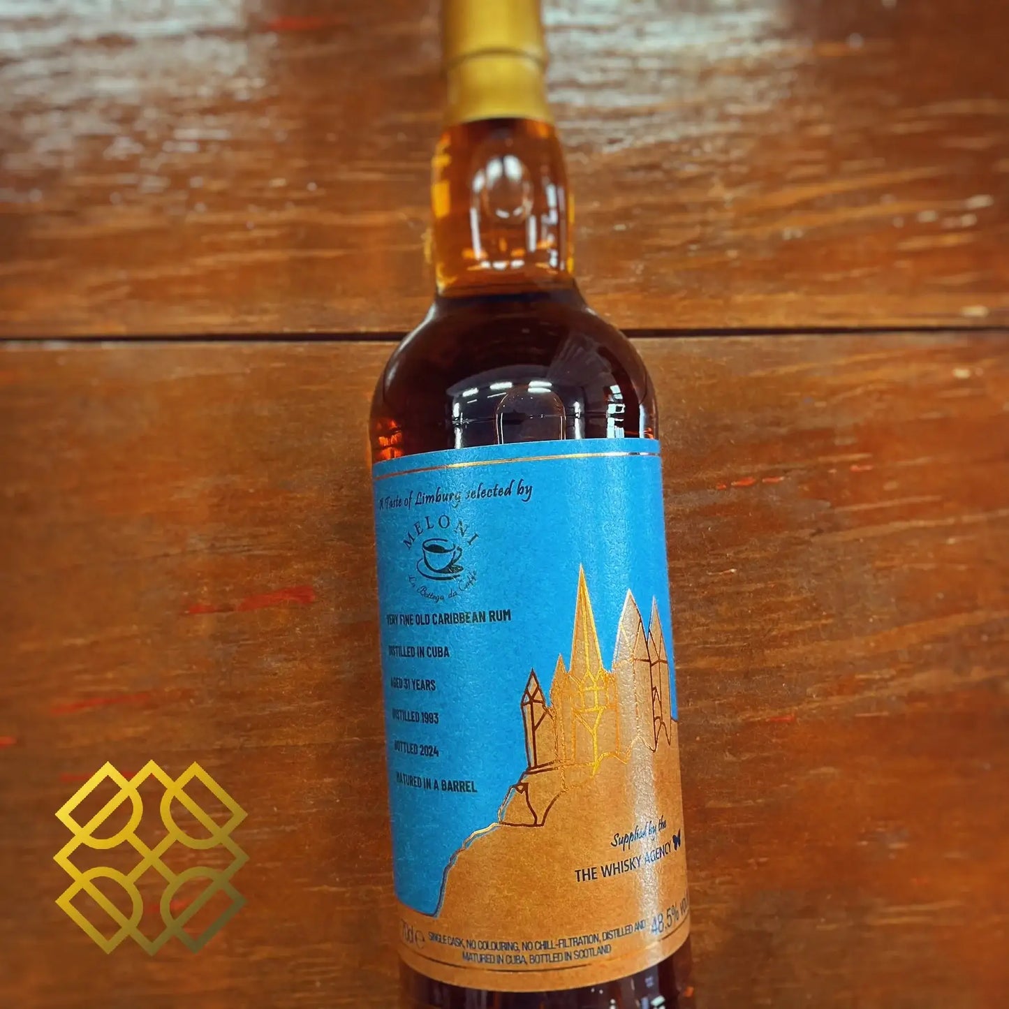 TWA Cuban Fine Rum - 31YO, 1993/2024, Selected by Café Meloni, 48.5% - Rum