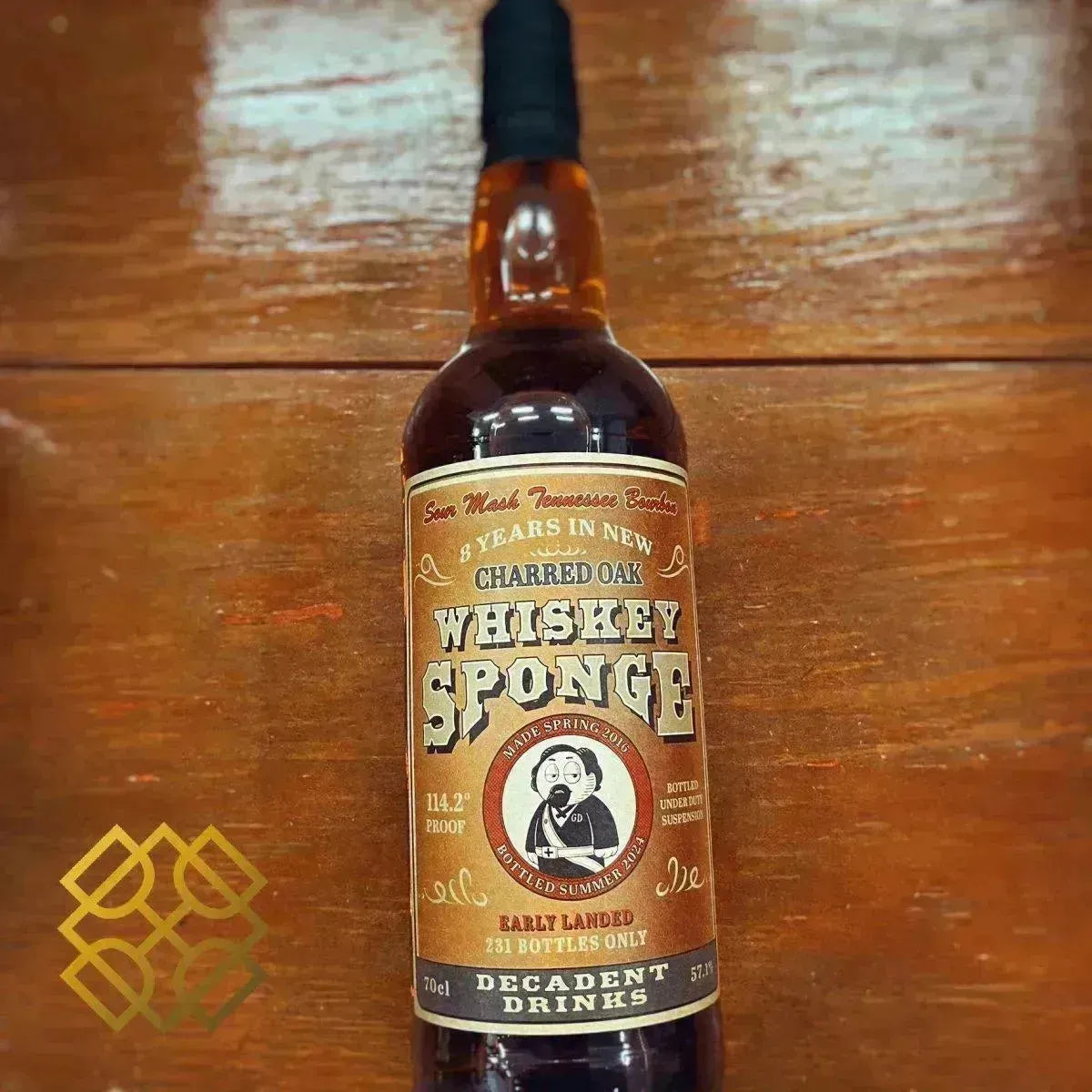 Whisky Sponge Tennessee Bourbon - 8YO, 2016/2024, #114.2°, 57.1% - American Whiskey