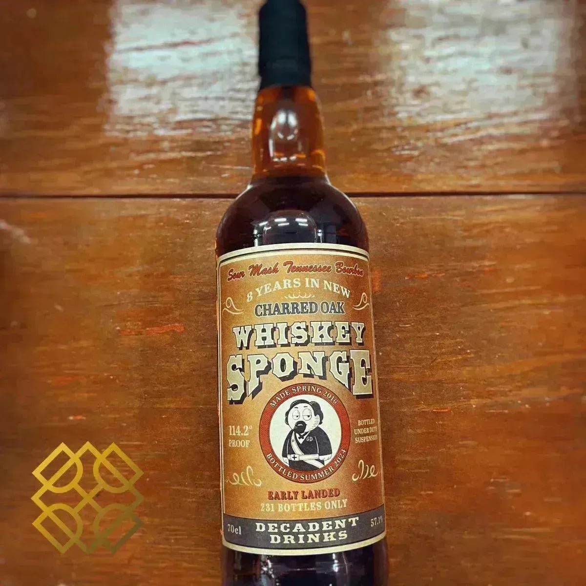 Whisky Sponge Tennessee Bourbon - 8YO, 2016/2024, #114.2°, 57.1% - American Whiskey