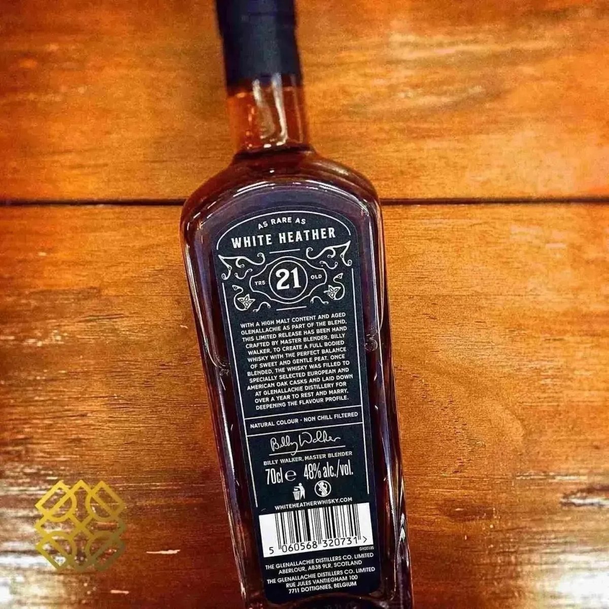 White Heather - 21YO, 48% (By Billy Walker) - Scotch Whisky