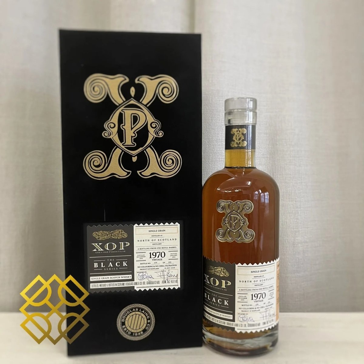 XOP Black North of Scotland - 50YO, 1970/2021, #DL 14548, 40.7% (WB89.78) (分現金/信用卡價) - Scotch Whisky
