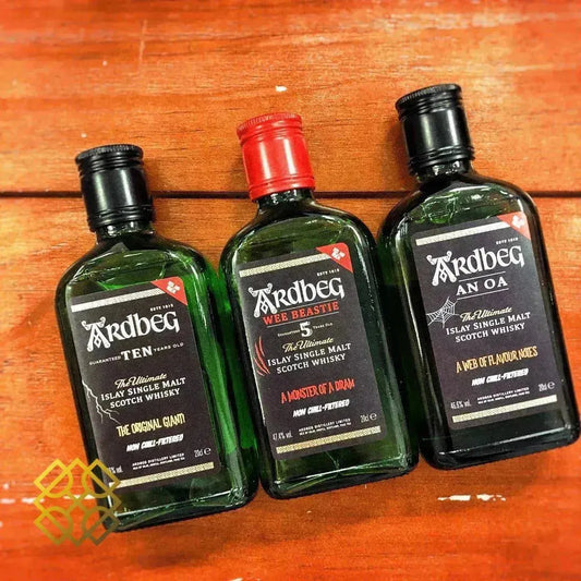 Ardbeg - Monsters of Smoke, Tasting Kit (3 x 200ml) - Scotch Whisky