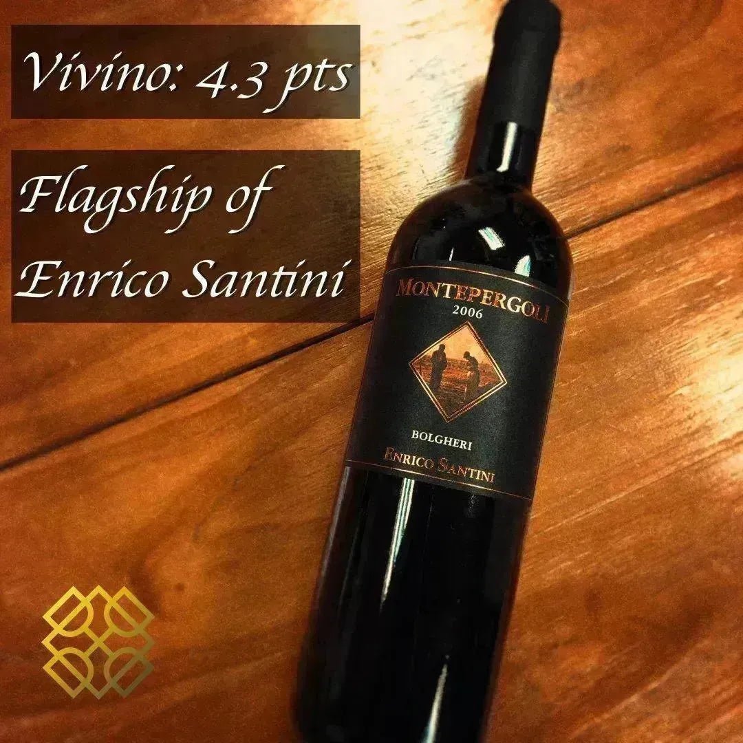 Enrico Santini - Montepergoli 2006 (Vivino 4.3) - Red Wine - Italy