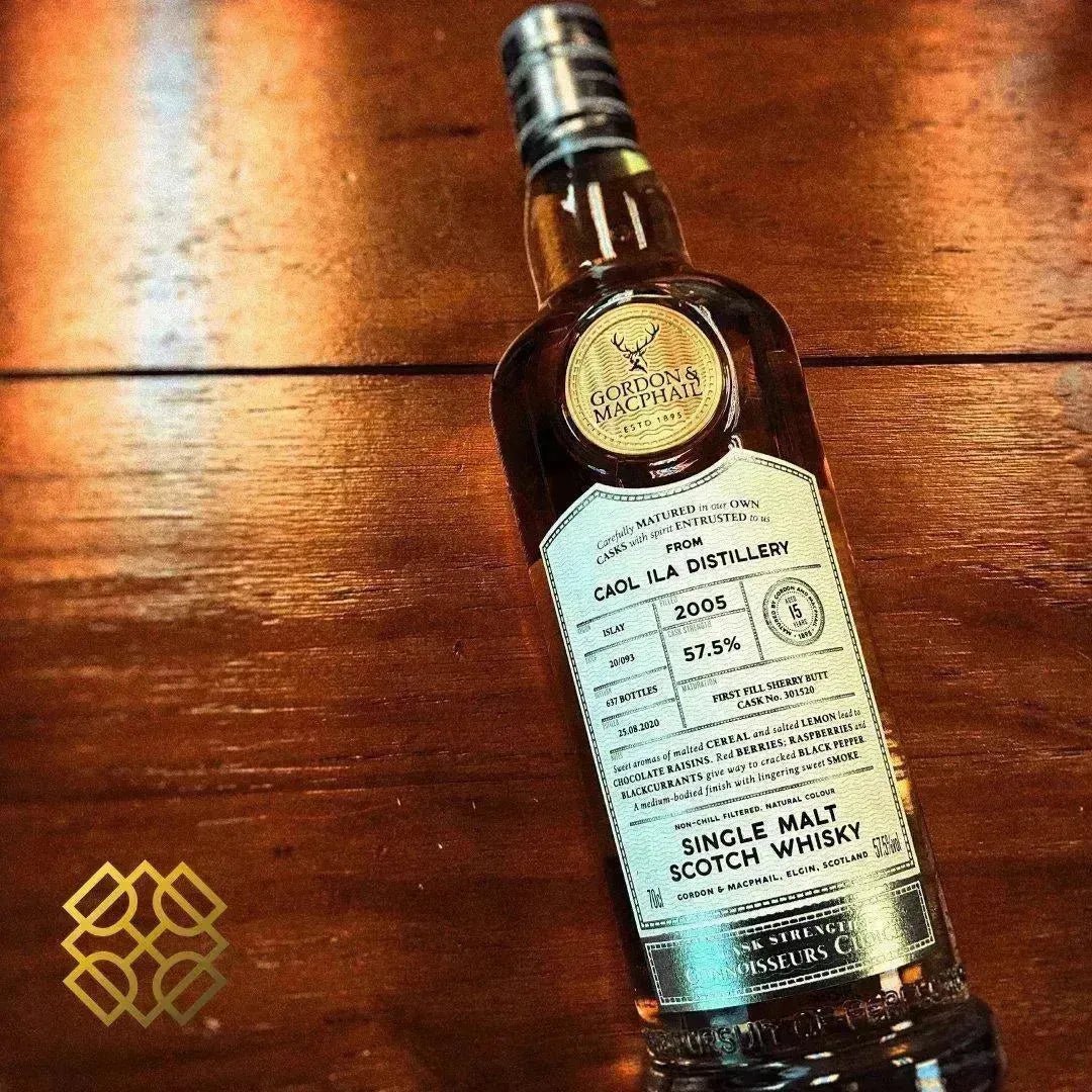 G&M Caol Ila - 15YO, 2005/2020, 57.5% - Scotch Whisky