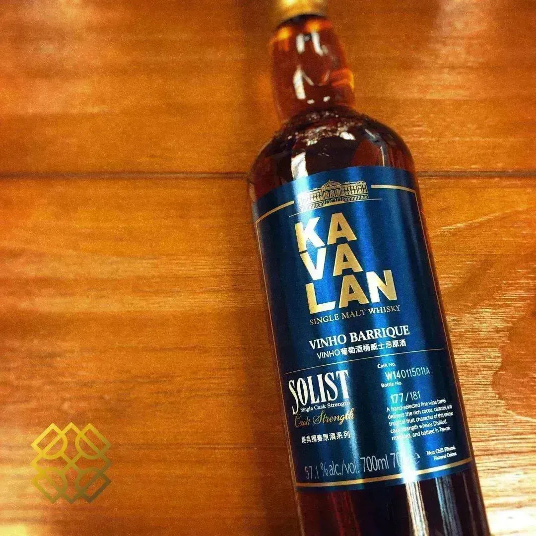 Kavalan - Solist Cask Strength - Vinho Barrique, 57.1% - Taiwanese Whisky