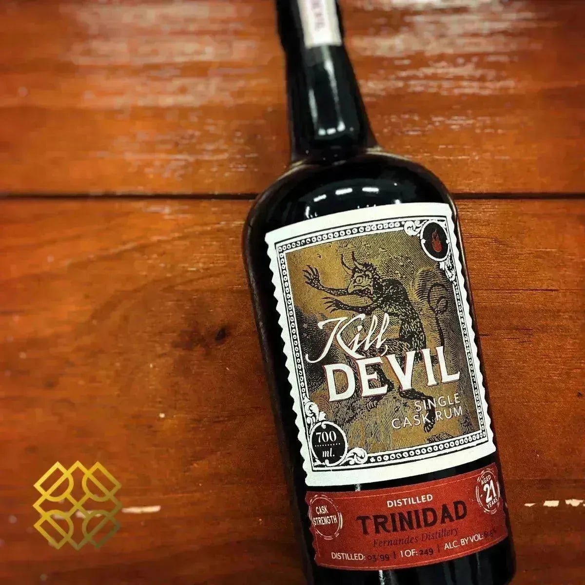 Kill Devil Trinidad (Fernandes) - 21YO, 1999, 61.5% - Rum