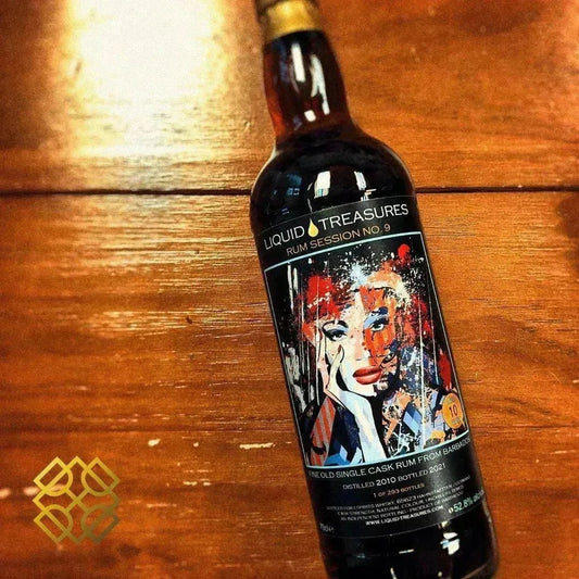 Liquid Treasures Foursquare - 10YO, 52.8% - Rum