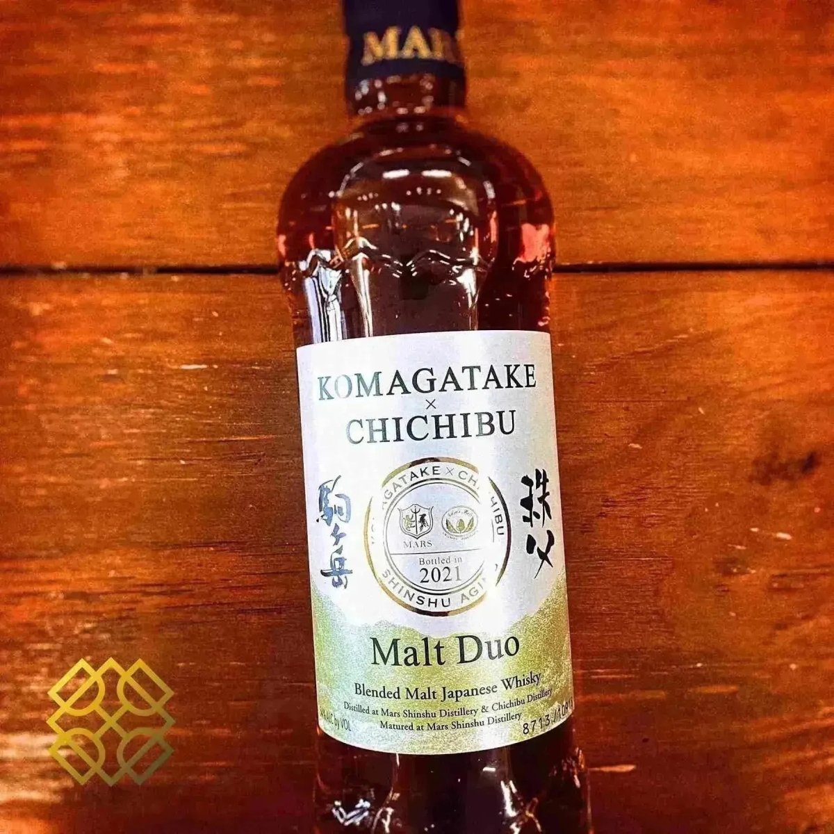 Mars - Malt Duo Komagatake 駒ケ岳 x Chichibu 秩父, 54% - Japanese Whisky