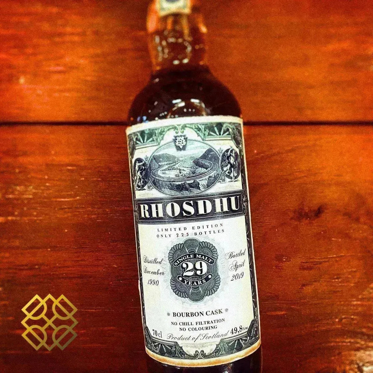 Old Train Line Old Rhosdhu - 29YO, 1990/2019, 49.8% - Scotch Whisky