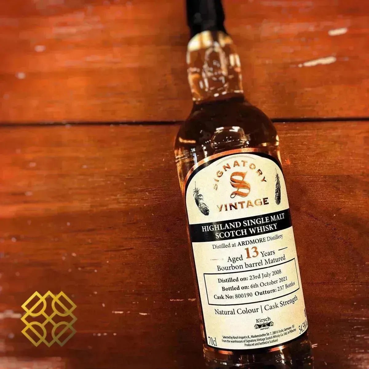 SV Ardmore - 13YO, 2008/2021, 54.5% - Scotch Whisky
