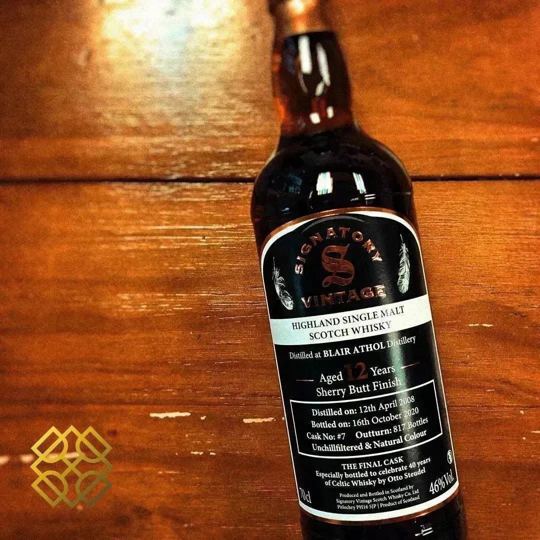 SV Blair Athol - 12YO, 2008/2020, 46.0% - Scotch Whisky