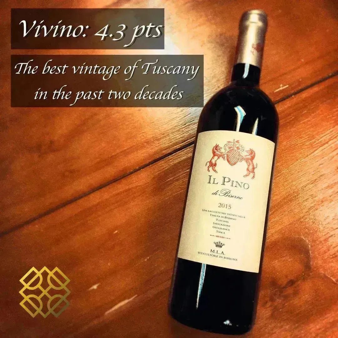 Tenuta di Biserno - Il Pino di Biserno 2015 (Vivino 4.3) - Red Wine - Italy