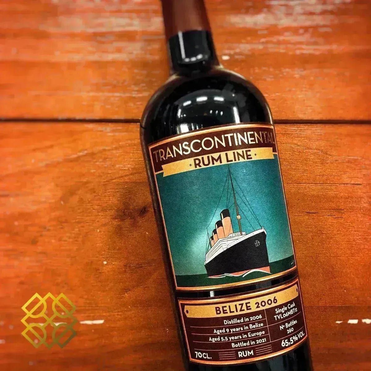 Transcontinental Rum Line Belize (Travelers) - 2006/2021, 65.5% - Rum