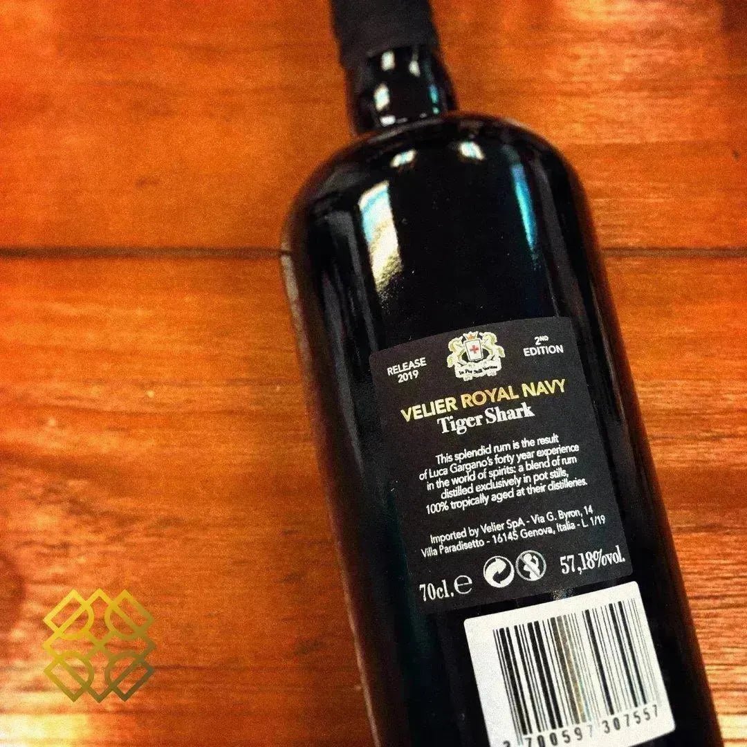 Velier Royal Navy - Tiger Shark, 57.18% - Rum