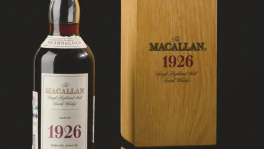 The Macallan 單一麥芽威士忌 1926 創 Fine & Rare 拍賣新紀錄 | The Macallan 1926 sells for £2.1m