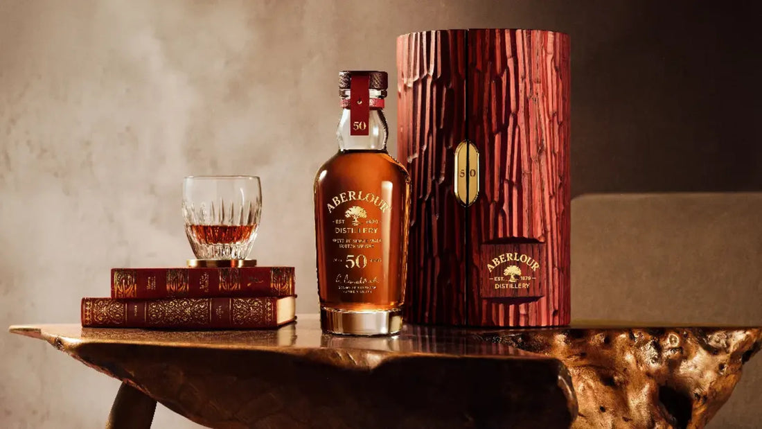 Aberlour 窖藏逾半世紀 隆重推出首款50年單一麥芽威士忌